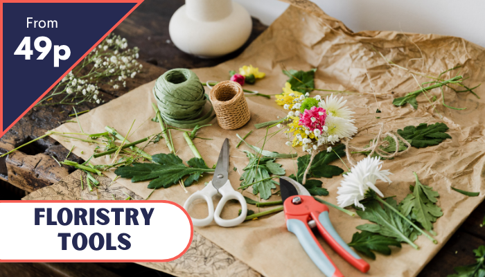 Floristry Tools from 49p 