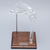 Shoulder with Stand, Solid Clear Plastic Shoulder with Stand, Solid Clear Plastic