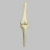Knee Joint with Four Non-Stretch Ligaments, Solid Foam, Medium