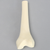 Femur, Distal without Canal, Solid Foam, Left Femur, Distal without Canal, Solid Foam, Left