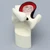Scapula with Cuff and Predrilled Tunnels, Solid Foam, Left Scapula with Cuff and Predrilled Tunnels, Solid Foam, Left