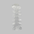 Sternum, Solid Clear Plastic Sternum, Solid Clear Plastic
