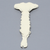 Sternum with Xiphoid Process, Solid Foam Sternum with Xiphoid Process, Solid Foam