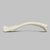 Clavicle, Solid White Plastic, Left