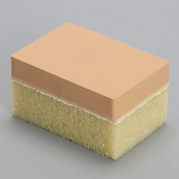 Intraosseous Access Injection Training Block, 20 mm Skinned Soft Tissue, 120mm Length