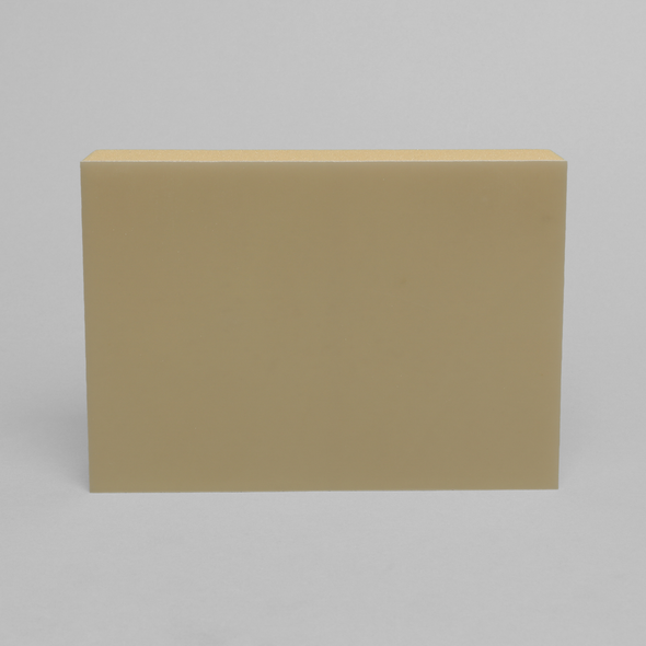 Block, Solid Foam, 10 PCF Laminated with 2mm Short Fiber Epoxy Sheet