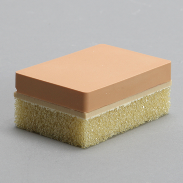 Intraosseous Access Injection Training Block, 12 mm Skinned Soft Tissue