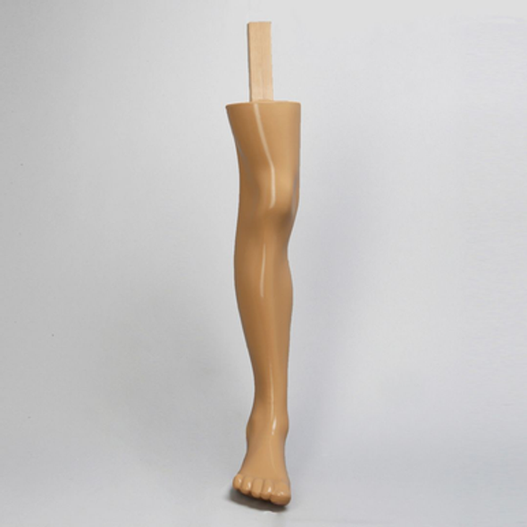 Leg, Soft Tissue, without Bones for Casting Applications, Right