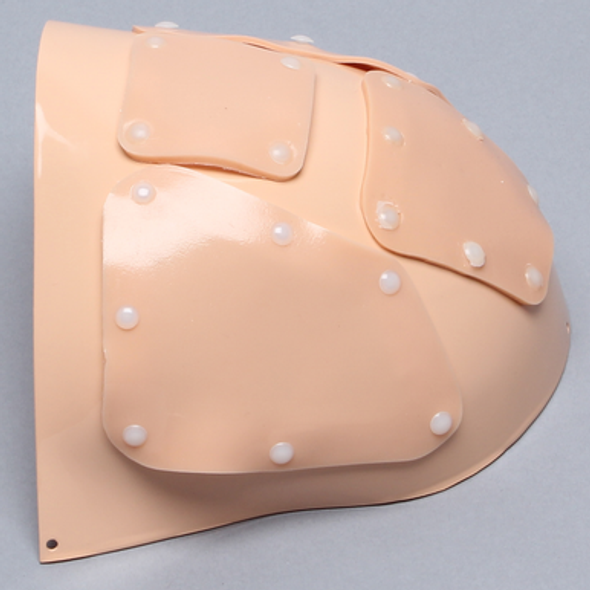 Shoulder Cap, Tan, With Replacable Portal Covers