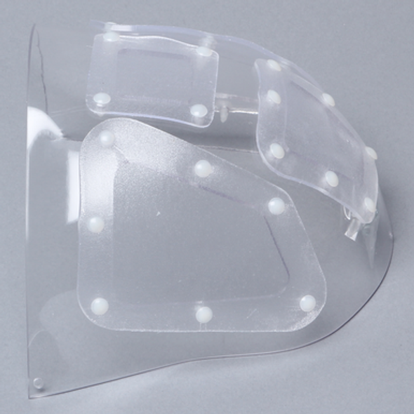 Shoulder Cap, Clear, With Replacable Portal Covers