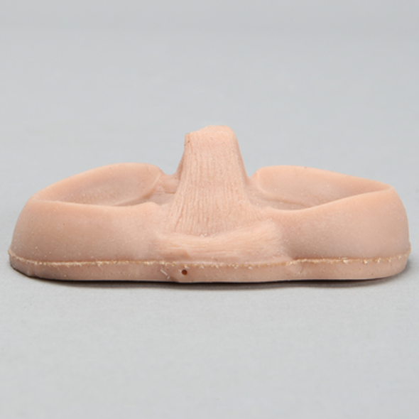 Meniscal Puck with Wide Rim, Tan
