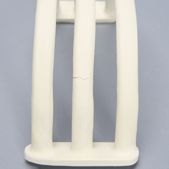 Rib Set with Fracture for IM Nail on Stand, Solid Foam