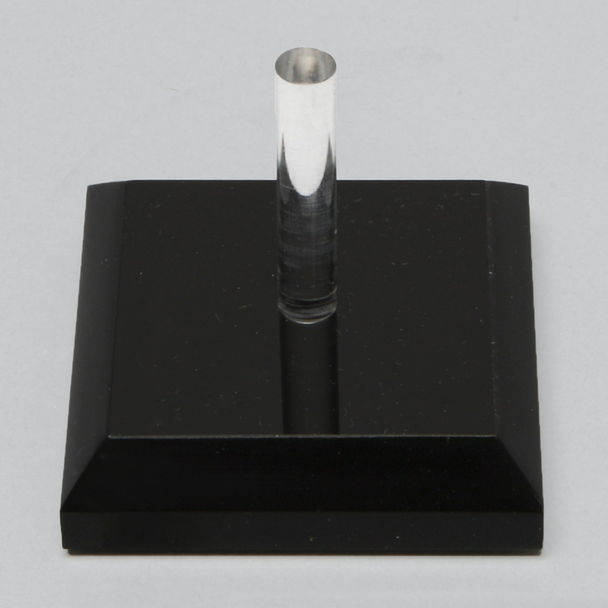 Black Plexiglas Stand