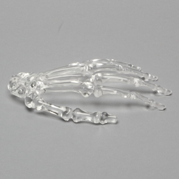 Hand, Solid Clear Plastic