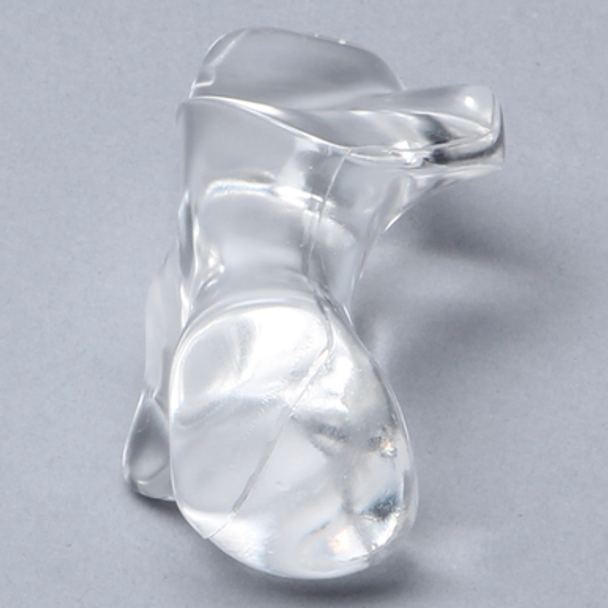 Calcaneus, Solid Clear Plastic