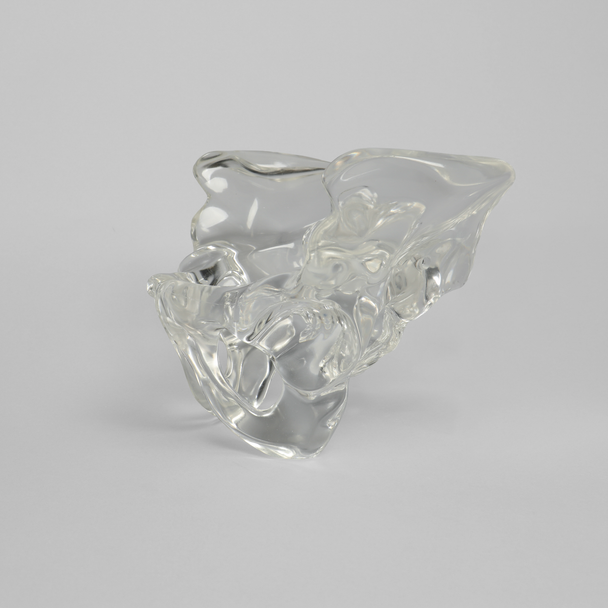 Pelvis, Full Male, Solid Clear Plastic