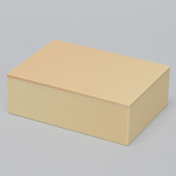 Block, Solid Foam, 20 PCF Laminated with 50 PCF