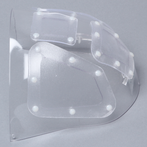 Shoulder Cap, Clear, With Replacable Portal Covers