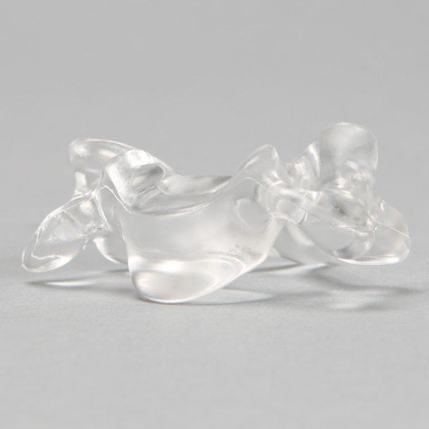 Vertebra C4, Solid Clear Plastic