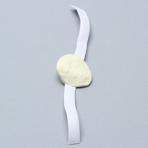 Patella with Straps, Solid Foam, Right