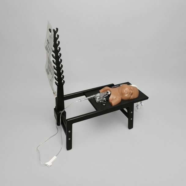 Ultrasound Neonatal Internal Jugular and Carotid Cannulation Trainer, Medium Tone