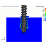 ENDPOINT Virtual Mechanical Test, Grade 10 Axial Pullout Strength