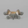 Lumbar L5, absolute™ 4th Gen. with 20 PCF Solid Foam Cancellous