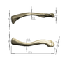 Clavicle, absolute™ 4th Gen., 17 PCF Solid Foam Core, Large