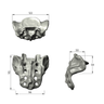 Sacrum, absolute™ 4th Gen., 17 PCF Solid Foam Core, Large