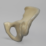 Hemi Pelvis, absolute™ 4th Gen., Composite, 17 PCF Solid Foam Core, Left