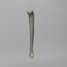 Tibia, absolute™ 4th Gen., 17 PCF Solid Foam Core, Medium