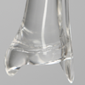 Tibia and Fibula without Canal, Solid Clear Plastic, Pediatric
