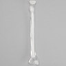 Radius without Canal, Solid Clear Plastic