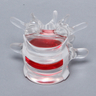 Lumbar Vertebrae L4-L5 with Gel-filled Nucleus, Solid Clear Plastic