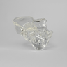 Pelvis, Full Male, Solid Clear Plastic