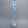 Spine with Sacrum and Nerve Roots, Full, Solid Clear Plastic