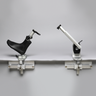 Converge™ Knee System - Bed Rail Mounted with Adjustable Ligament Tensioner