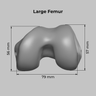 Converge™ Large Knee Joint with Stretch Ligaments