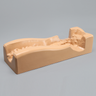 Spine Holder with Iliac Cutout