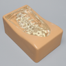 Clear Cover for Lumbar Holder #1524-1 Without Portals