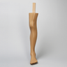 Partial Leg, Soft Tissue, without Bones for Casting Applications, Left