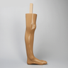 Partial Leg, Soft Tissue, without Bones for Casting Applications, Left