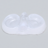 Meniscal Puck with Reinforcement, Clear