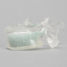 Vertebra L4 with Open Cell Cancellous, Solid Clear Plastic