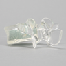 Vertebra L4 with Open Cell Cancellous, Solid Clear Plastic