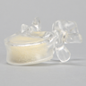 Vertebra L1 with Open Cell Cancellous, Solid Clear Plastic