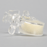 Vertebra L1 with Open Cell Cancellous, Solid Clear Plastic