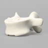Vertebra, L5, Foam Cortical Shell, For Spinal Navigation
