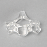Vertebra C5, Solid Clear Plastic