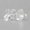 Vertebra C5, Solid Clear Plastic